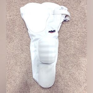 Schutt Football Game Pants White with Padding Youth XL Excellent Condition